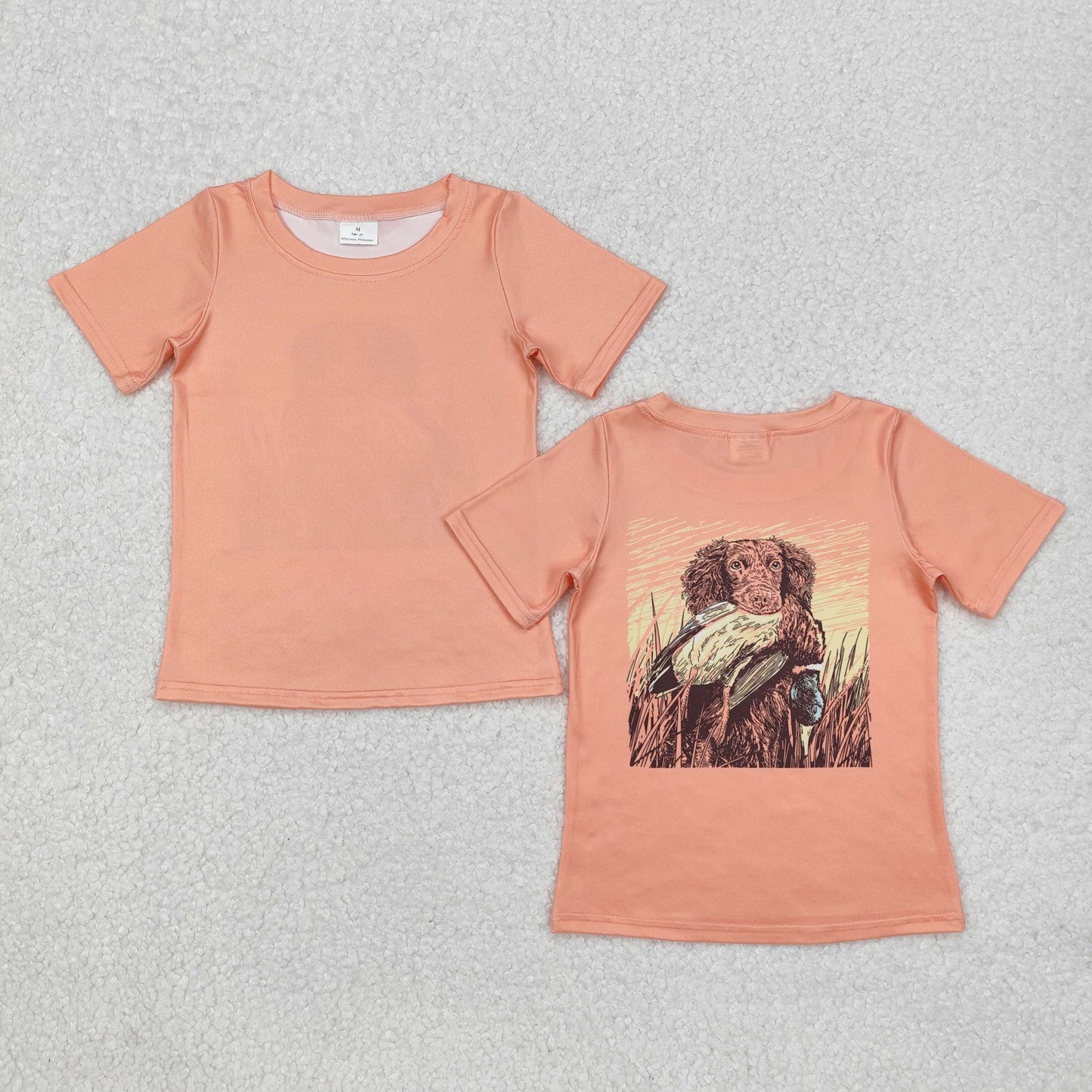 hunting print boys t-shirt