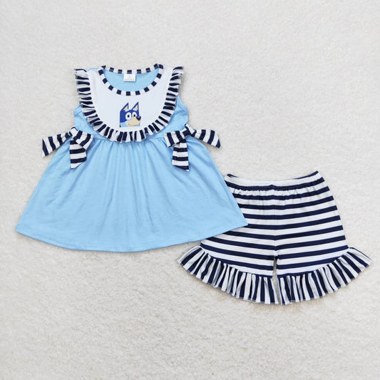 blu*y shorts set girl outfit summer clothes