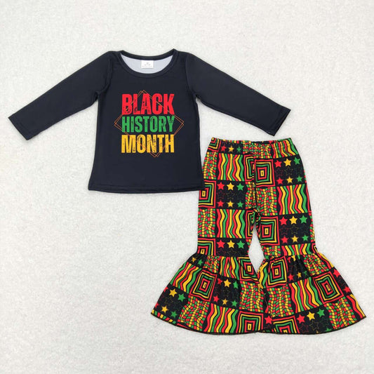 long sleeve black history month bells set