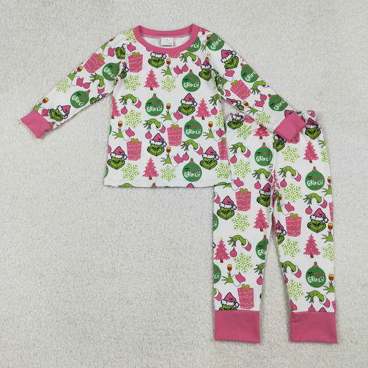 merry gri*ch Christmas girl lounge set pajama