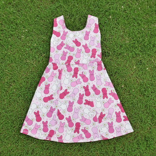 easter pink peeps athletic dress