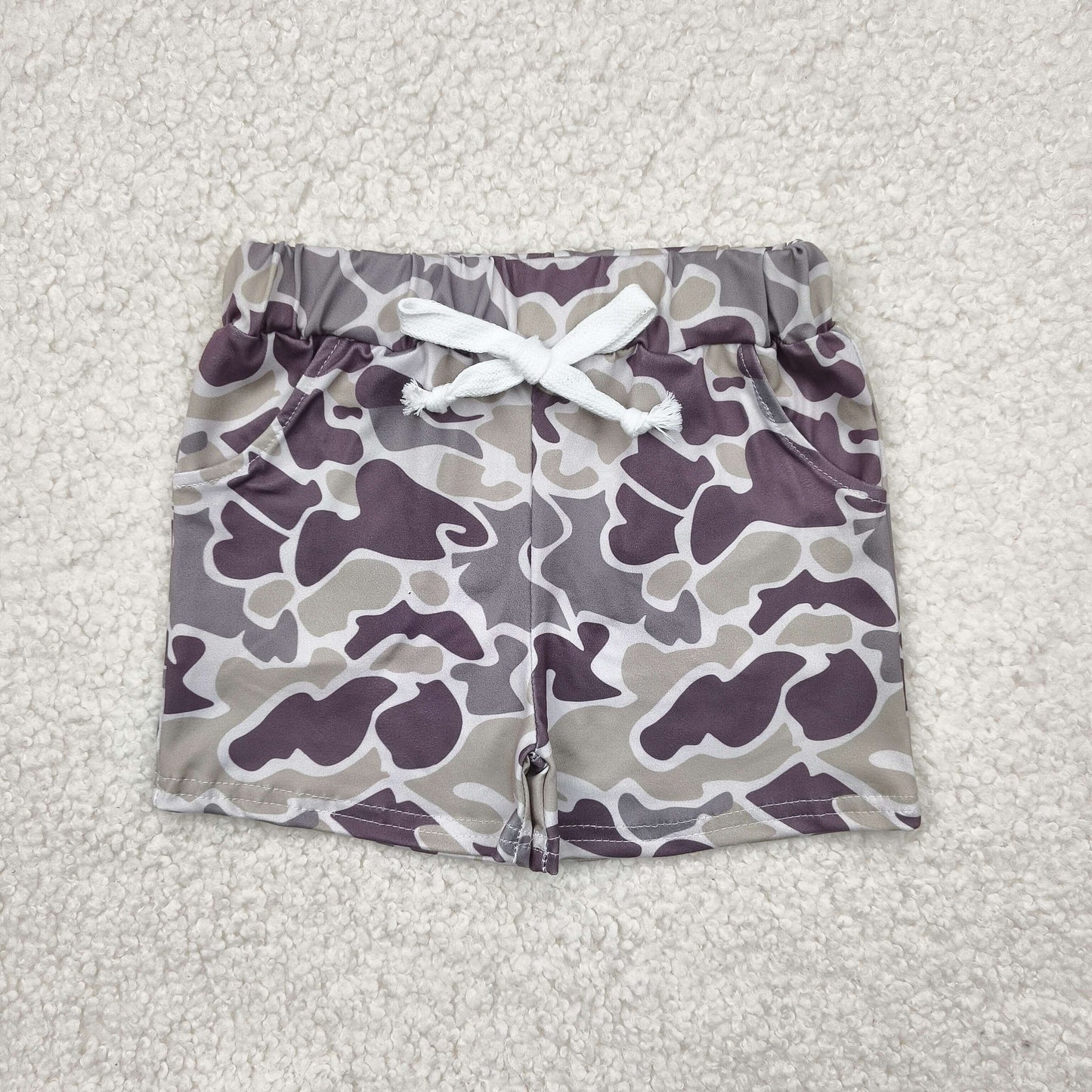 baby boy camo shorts