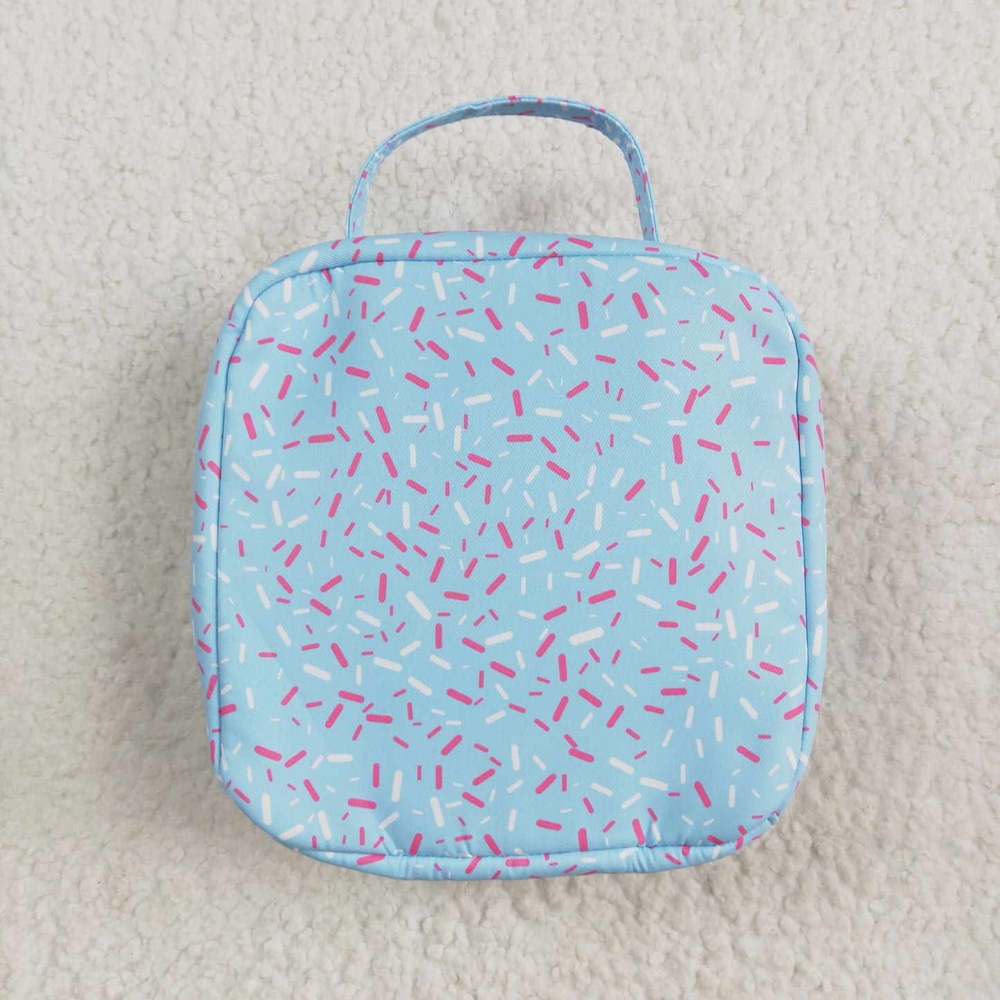blue ice cream lunch box