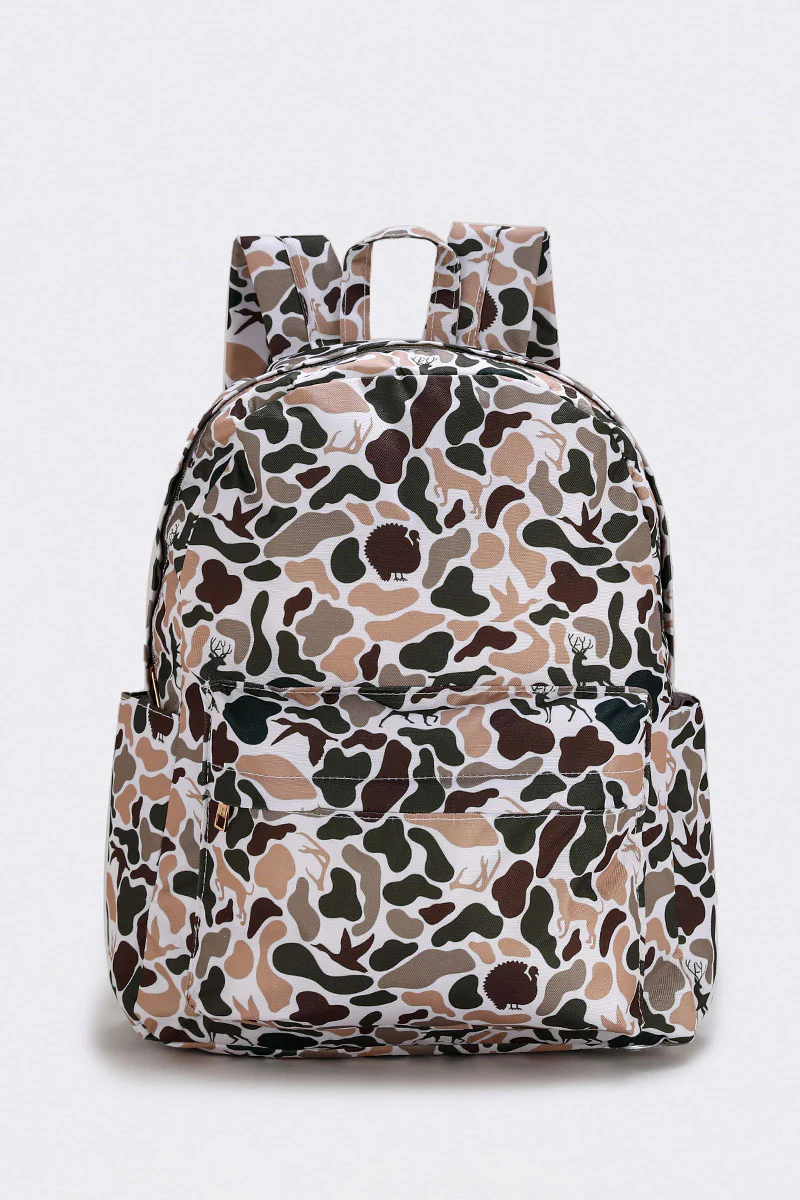 hunting camo backpack children bags
