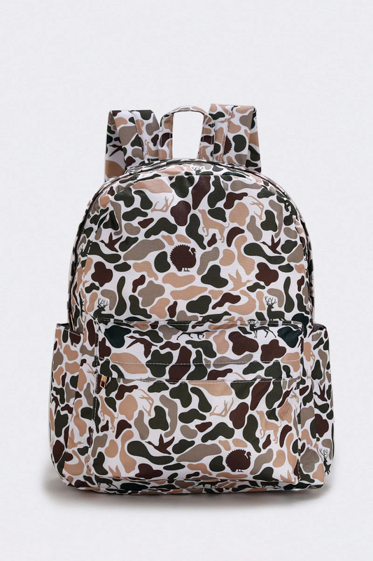 hunting camo backpack children bags