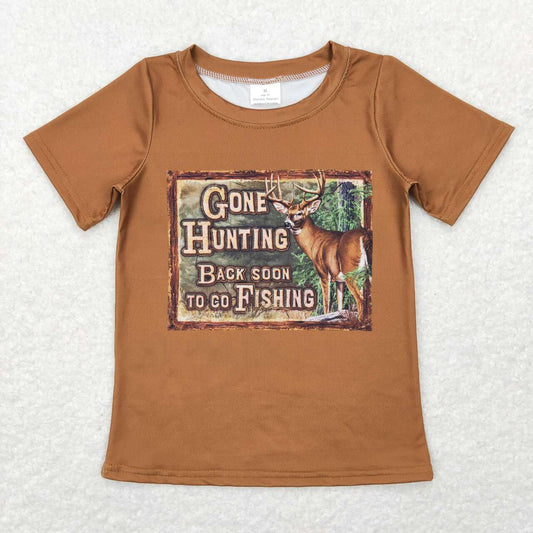 kids hunting&fishing t-shirt