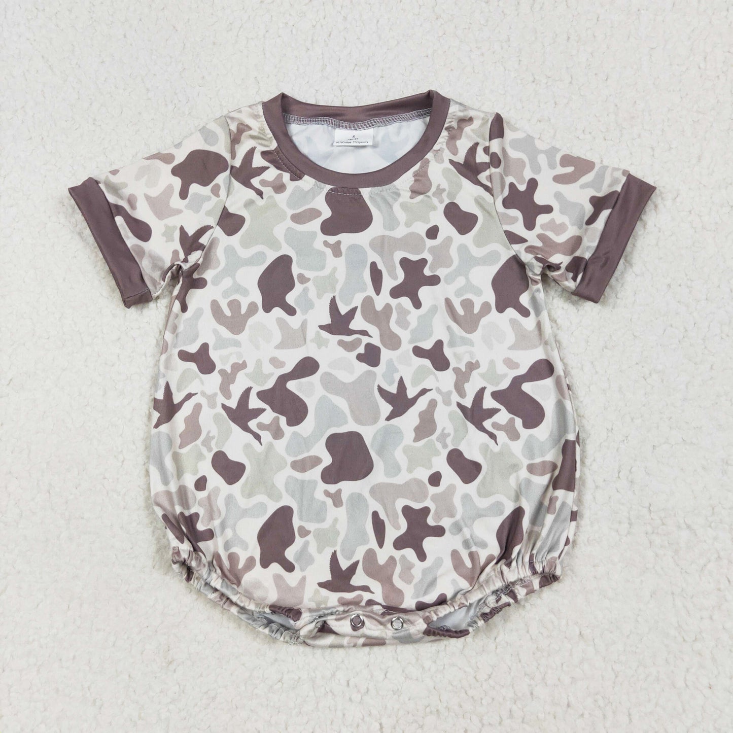 Camo Hunting Print Brother Summer Matching Clothes