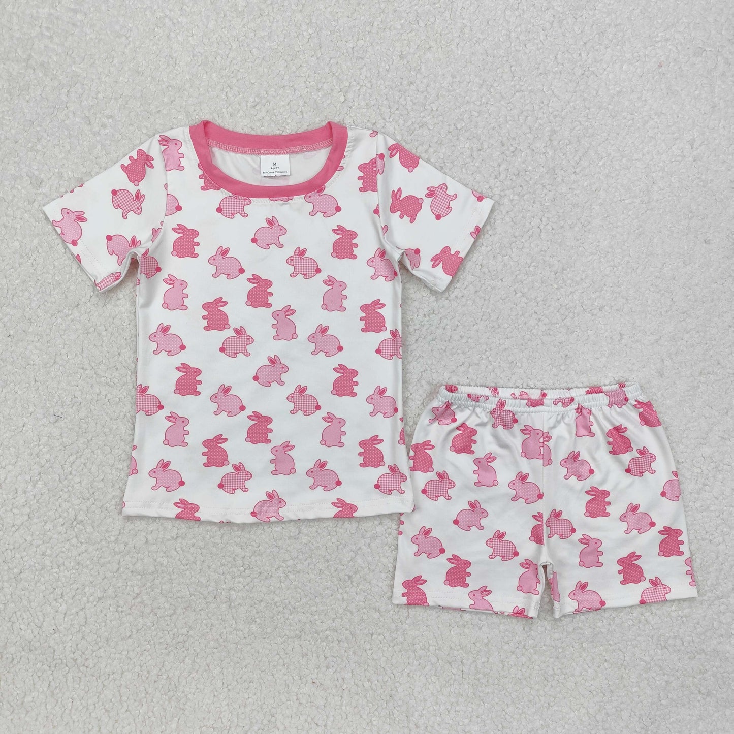 Bunny Print Sibling Easter Clothes
