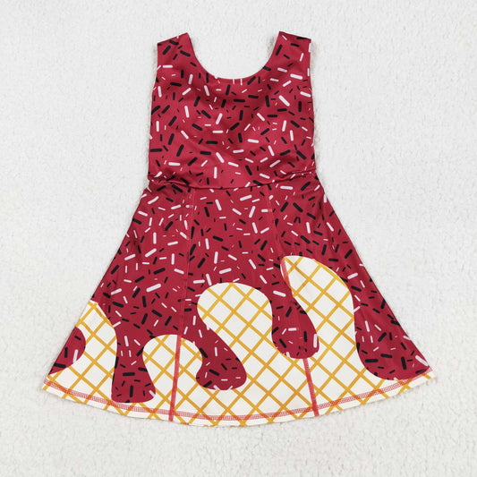 ice cream sprinkle athletic dress