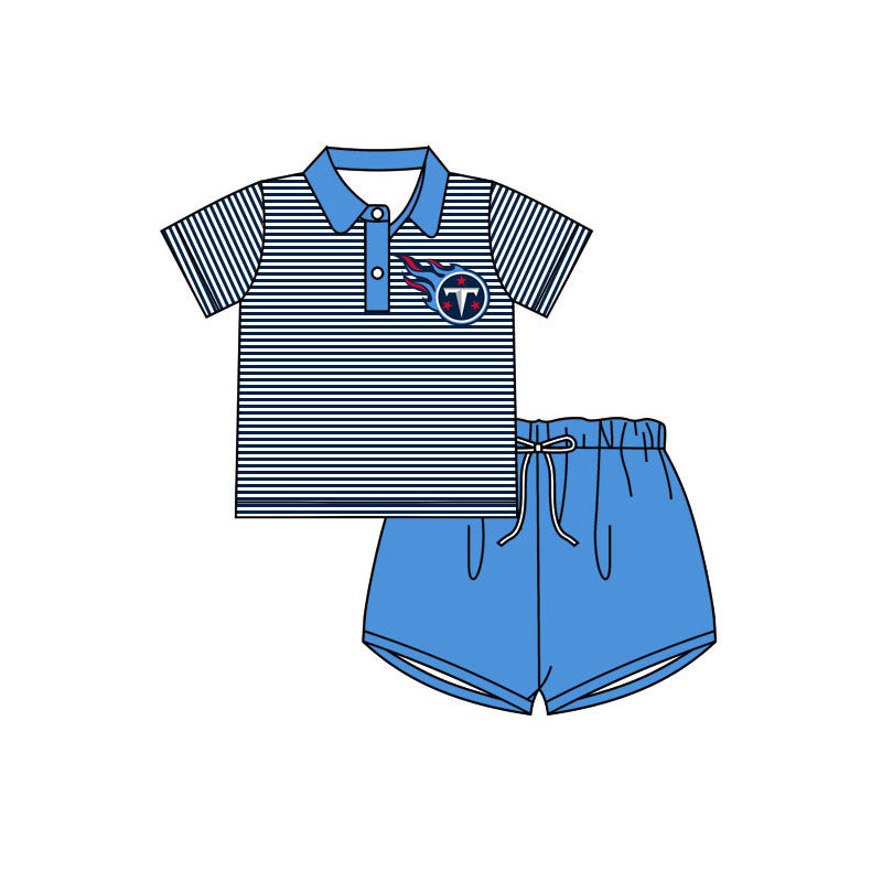 TAT 6weeks MOQ 5 boy team shorts set Libby