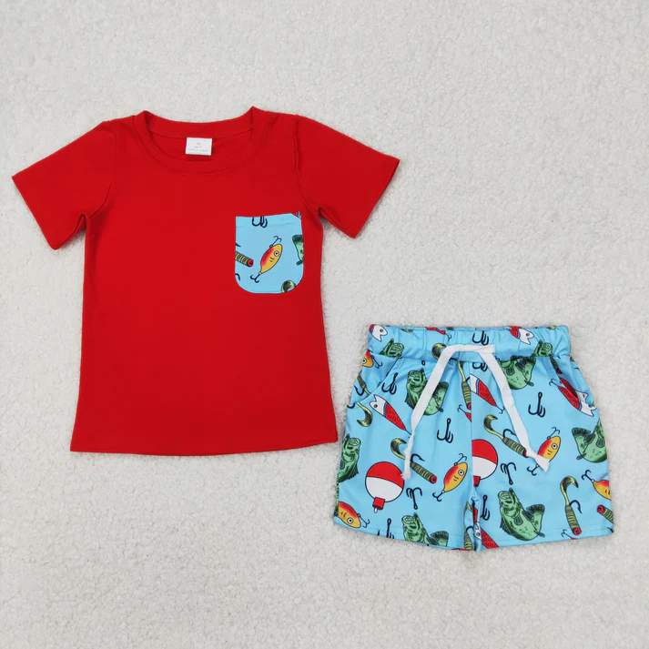 Gone Fishing Kids Sibling Clothes