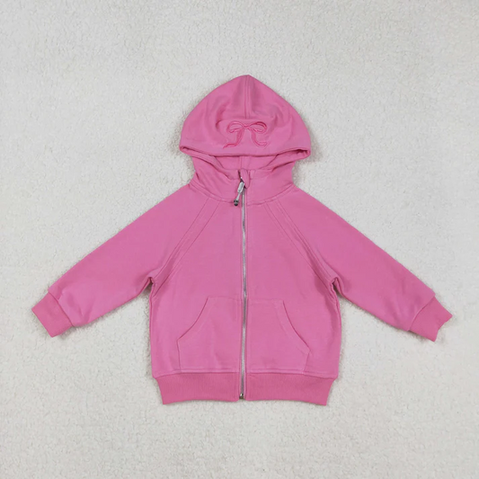 GT1200 USA Warehouse pink cotton zipper hoodie