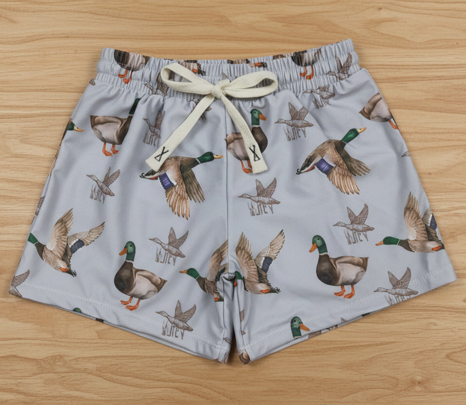baby boy mallard trunk kids swimsuit
