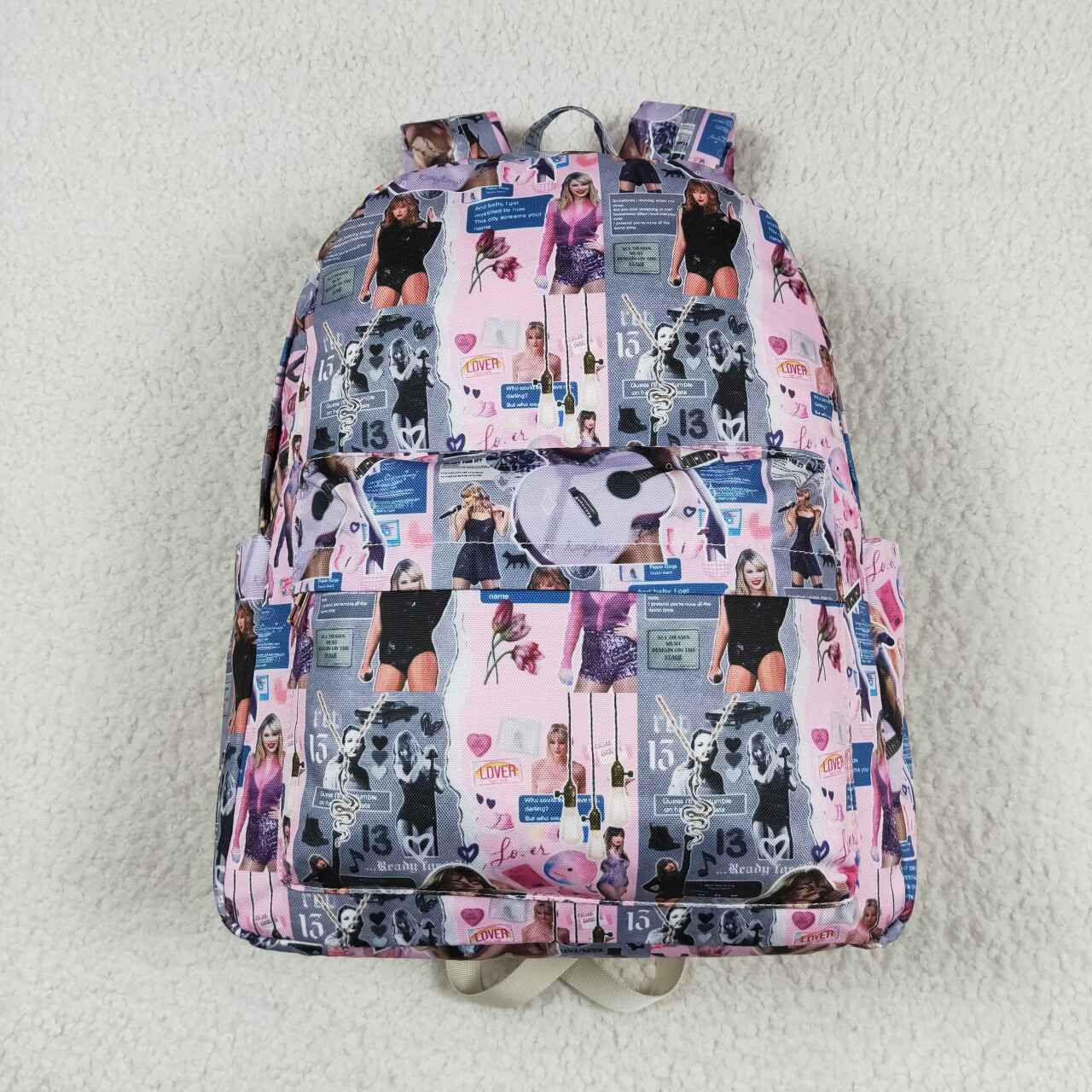 taylor swift print kids backpack