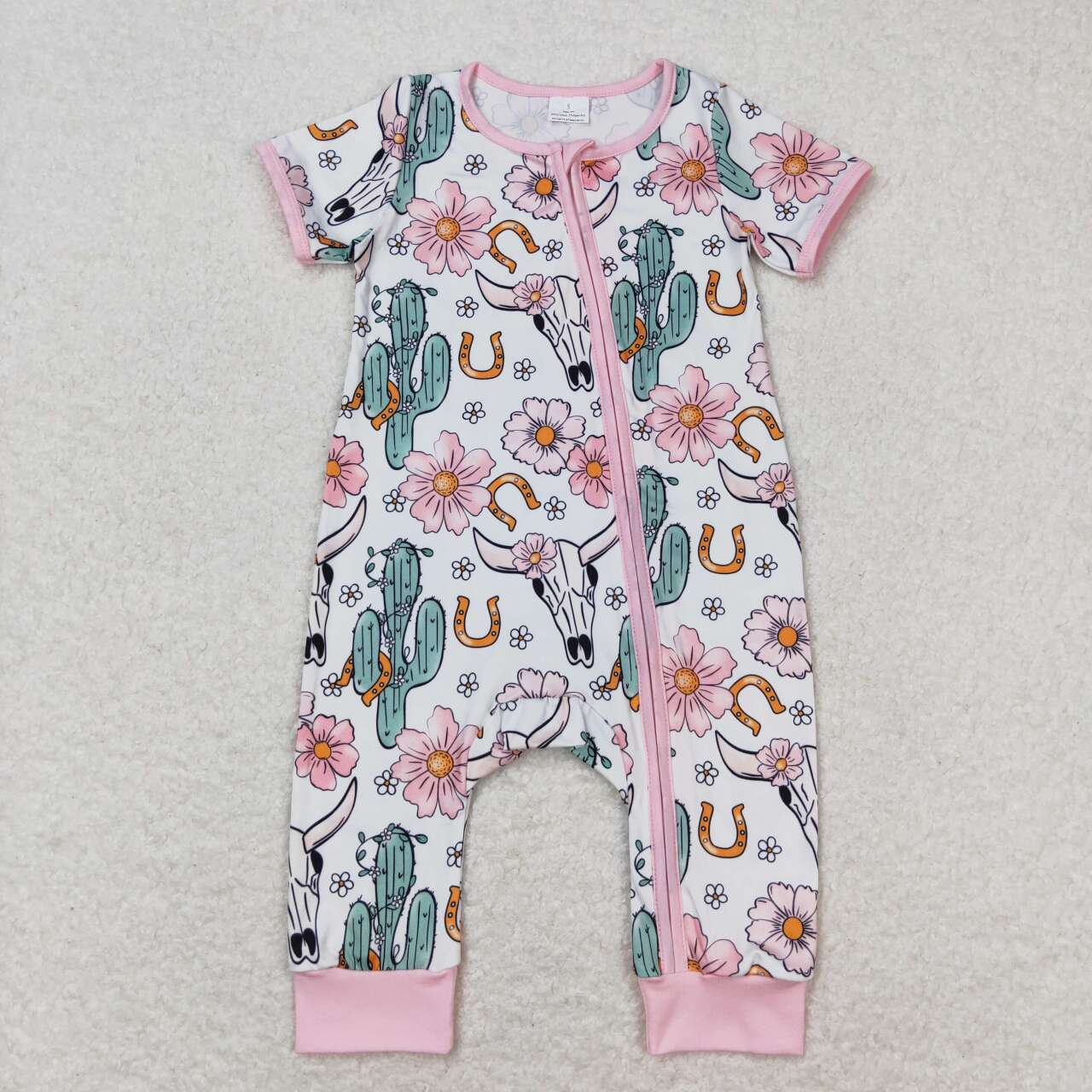 western cactus skill summer infant girl zip sleeper