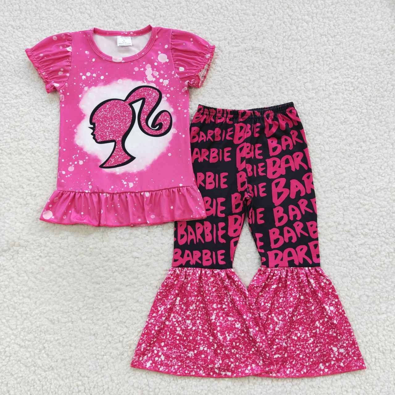 Kids girls barbie bells set