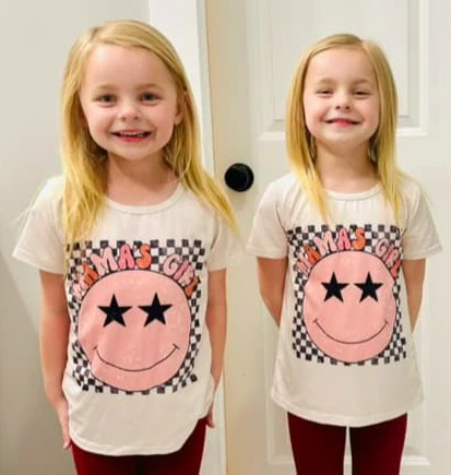 mama's girl smile tee t-shirt kids top clothing