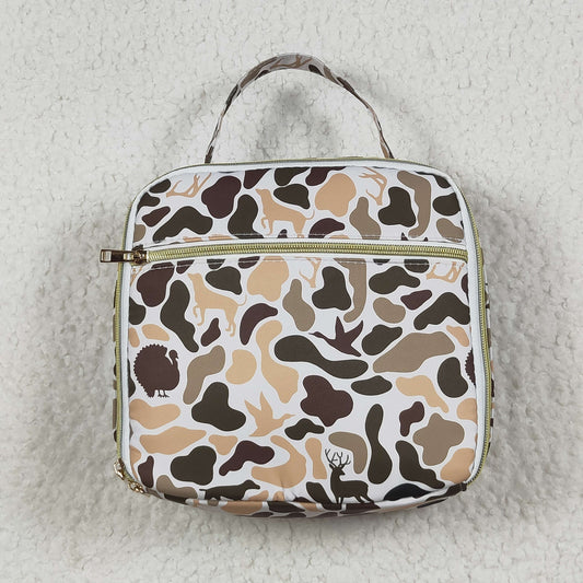hunting camo lunch box