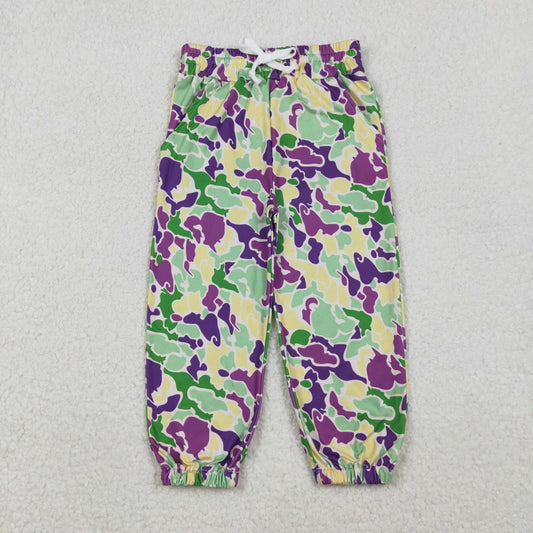 mardi gras camo trousers boy's pants