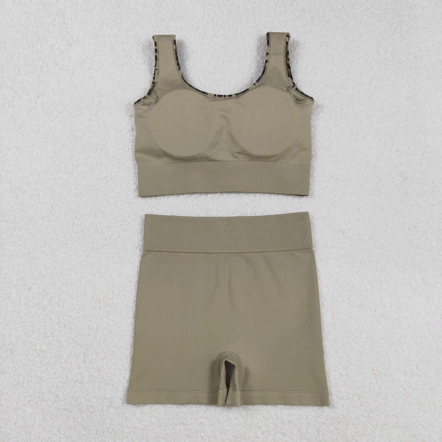 adult women camo yoga set