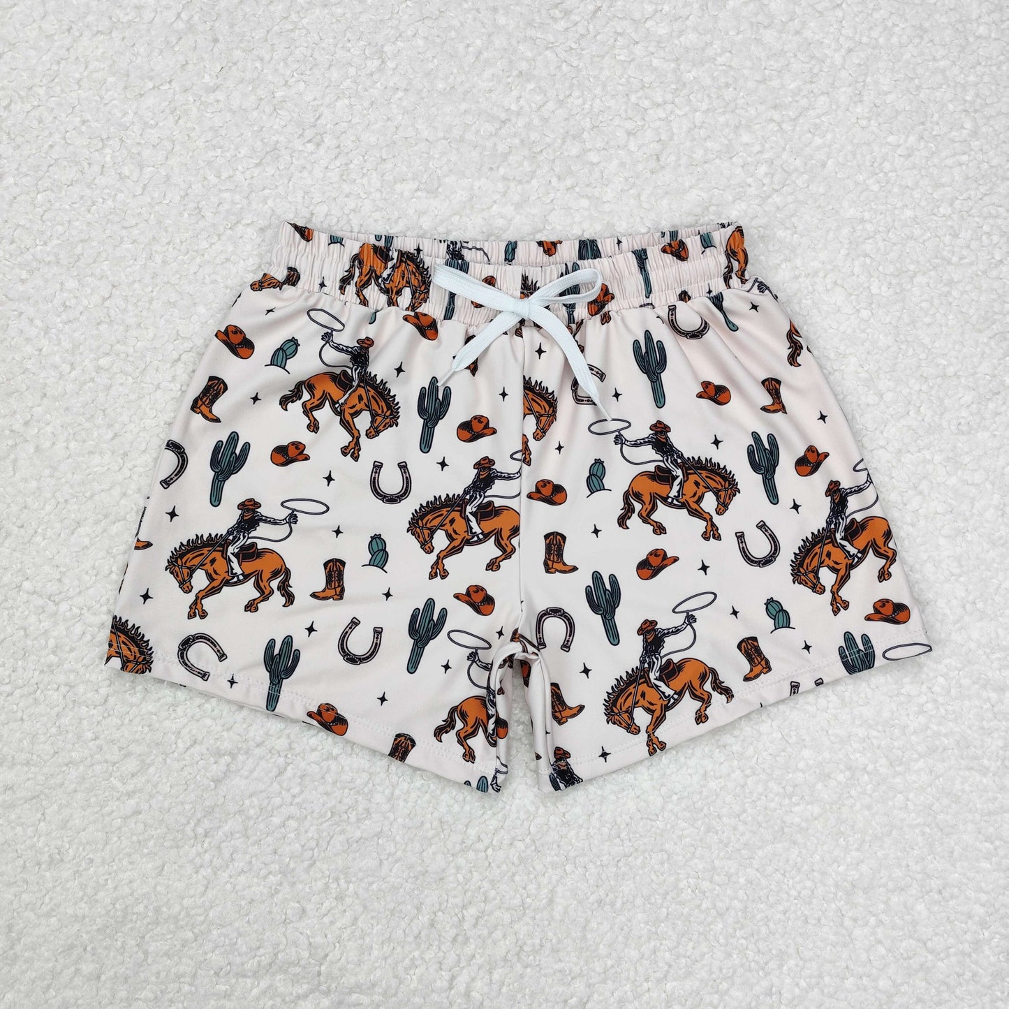 rodeo trunk baby boy swimsuit