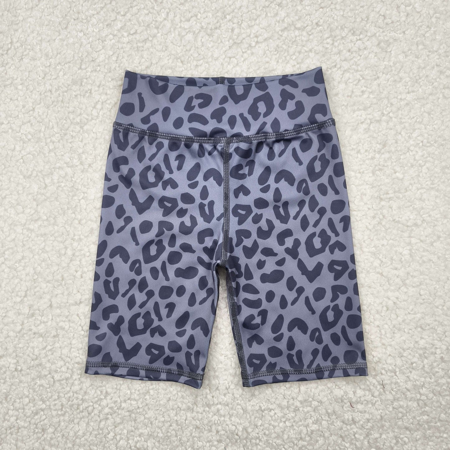 leopard athletic shorts