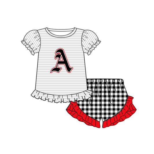 TAT 6-7 weeks Alexis team girl shorts set