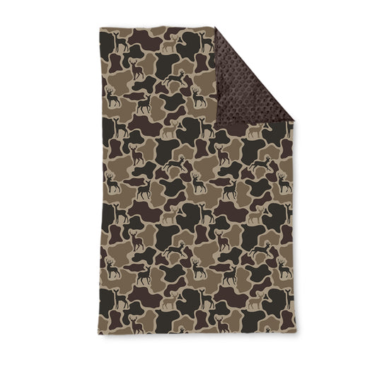 TAT 6-7 weeks MOQ 5 hunting camo blanket