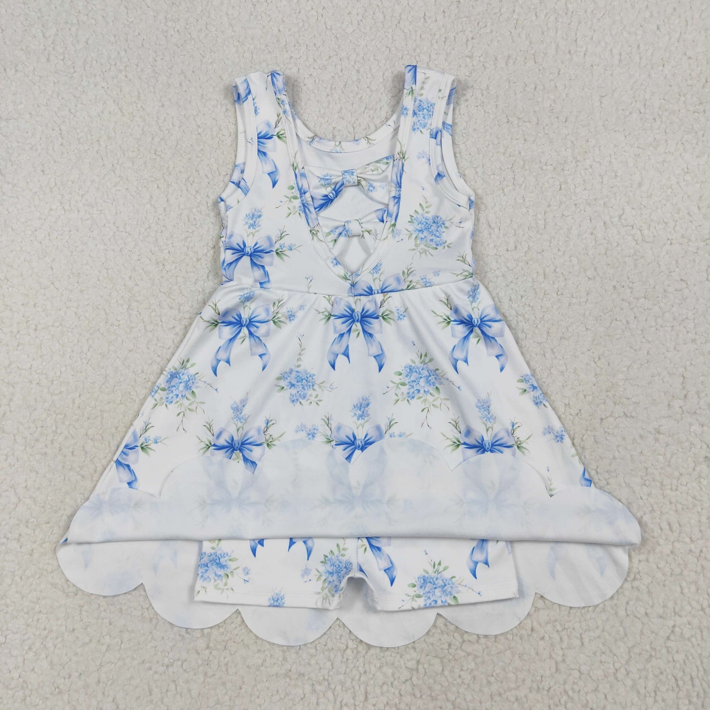 bluw bow active dress