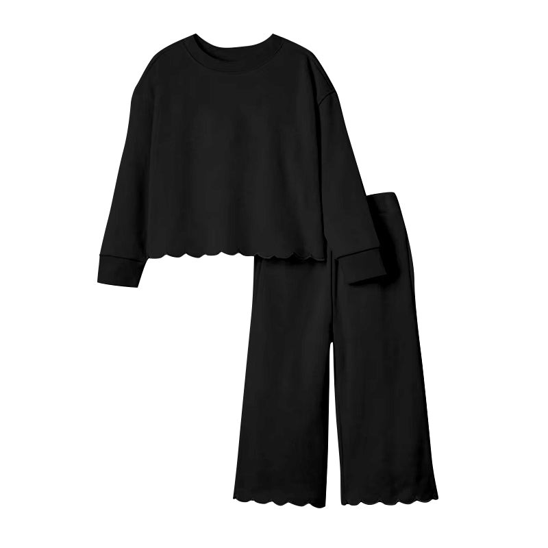 custom order solid color adult pants set