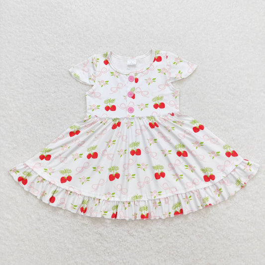 sweet berry bows twirl dress