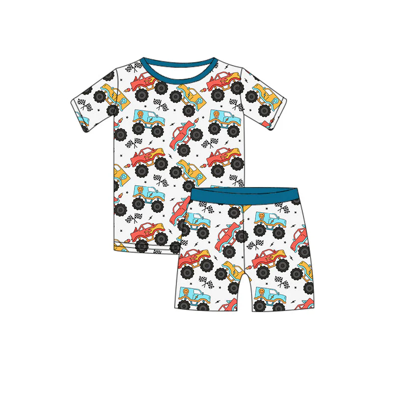 TAT 5-6 weeks MOQ 3 things that go short sleeve pajama set