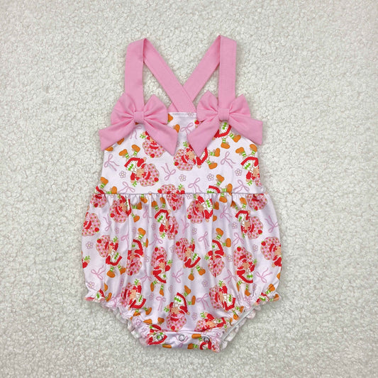strawberry cross back bubble