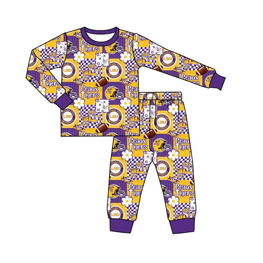 MOQ 5 TAT 6-8 weeks team two pieces pajama set
