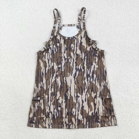 camo athletic dress