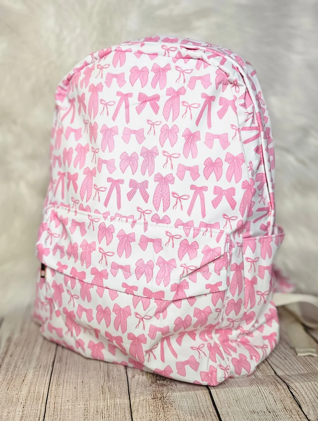 Ribbons and Bow Girls Backpack