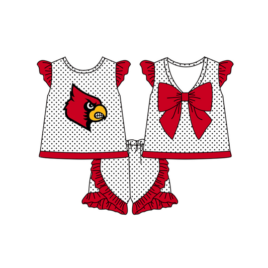 Custom order sports team baby girl shorts set