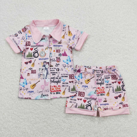 swiftie shorts pajama outfit girl clothes