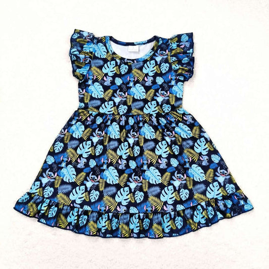 baby girl clothing beach side lilo ruffle twirl dress