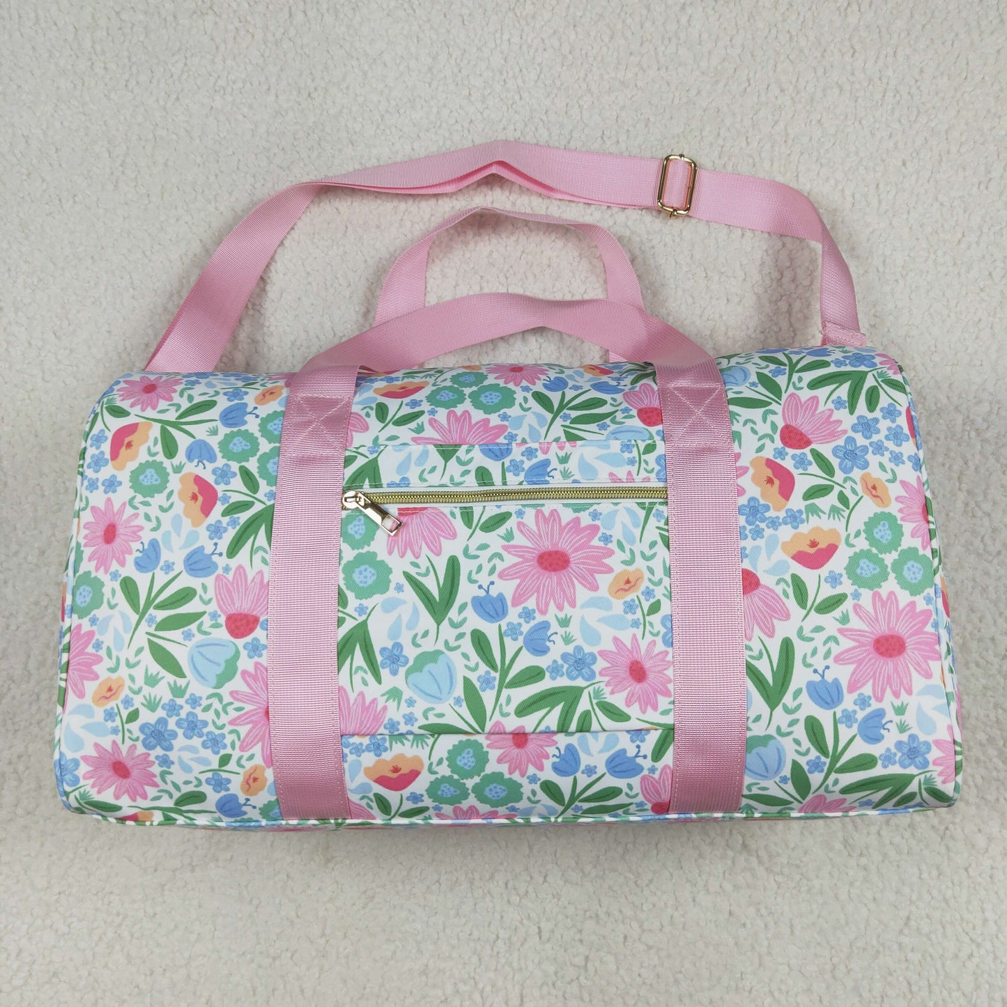 flower duffel & gym bag