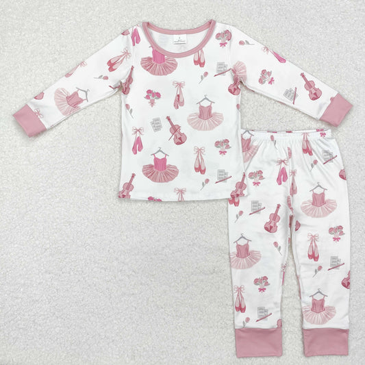 two pieces ballet lounge set