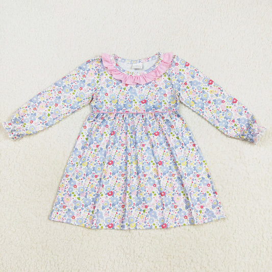 long sleeve floral dress