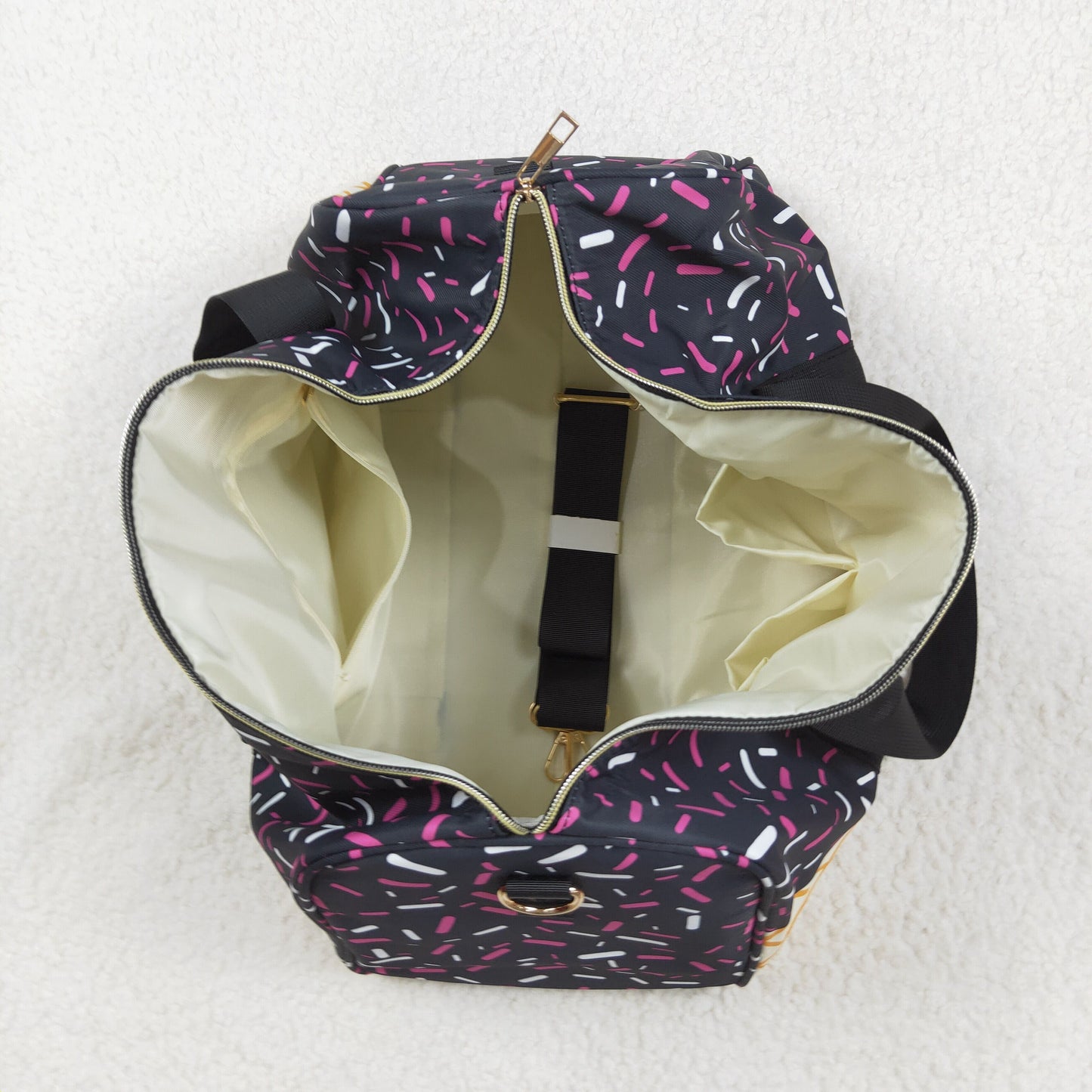 ice-cream sprinkle duffel & gym bags