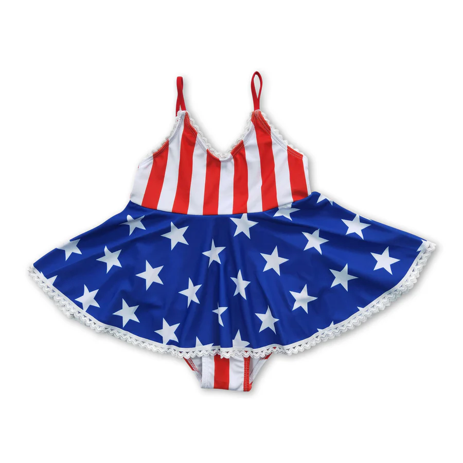 4th of July Sibling Swimsuit