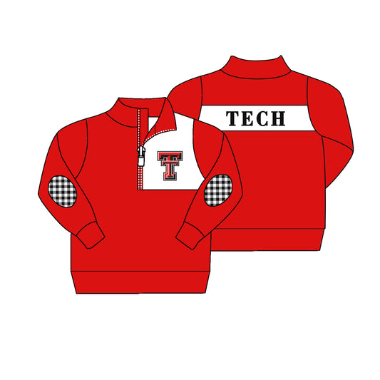 Split-CLOSE 24th Dec tech boy pullovers red