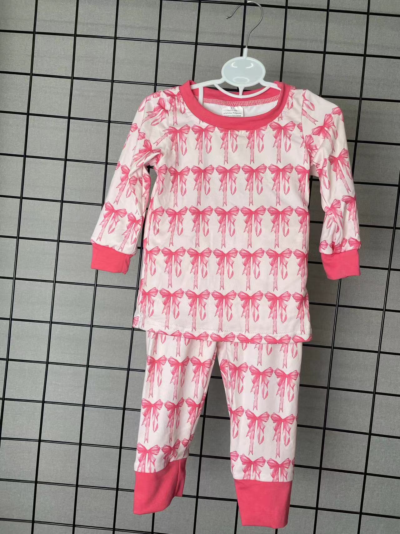 coquette girl pajama set