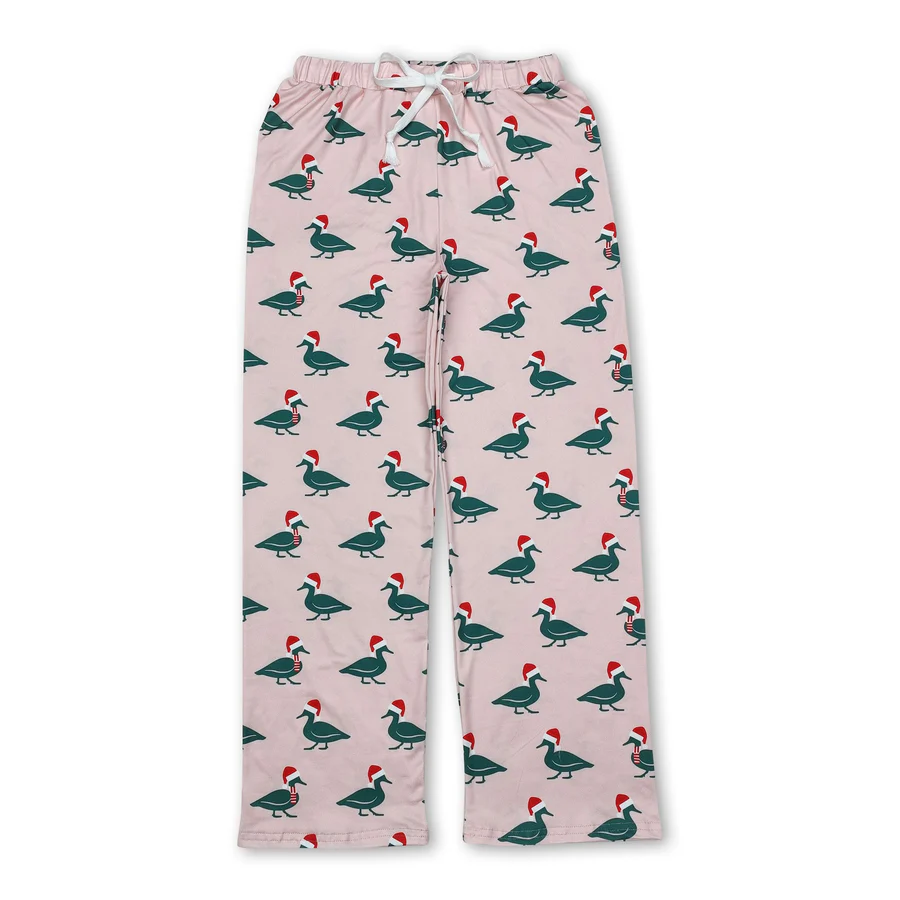 Santa Duck Christmas Family Pajama