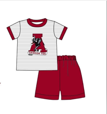 Custom order boy team shorts set tide