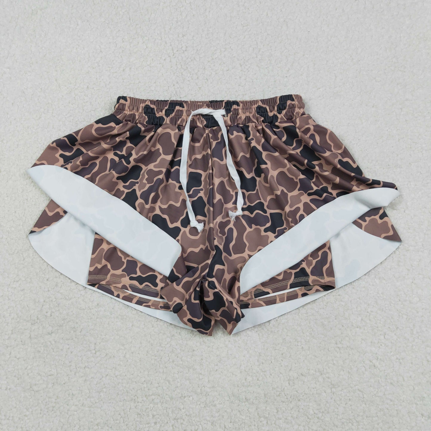 adult clothing women camo athletic shorts