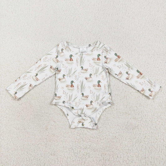 long sleeve duck onesie bodysuit